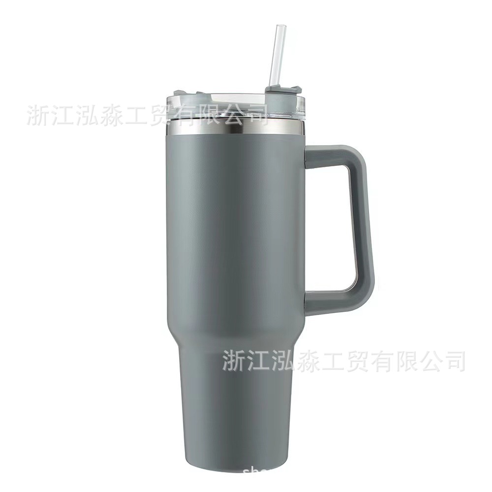 Transfronterizo nuevo 40oz 304 de acero inoxidable de doble capa taza de la taza del coche taza de helado taza de cerveza