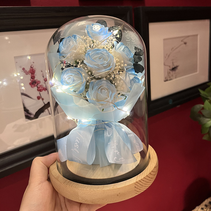 教师节礼物送女老师幼儿园向日葵花束伴手礼摆件玫瑰花永生花|undefined