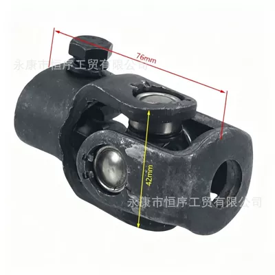 Go-Kart Parts Modification Four-Wheel Beach Vehicle Steering Wheel Connection Head Steering 36-Tooth Spline 14mm Universal Joint (Motorcycle frame) - 36-tooth-spline-14mm