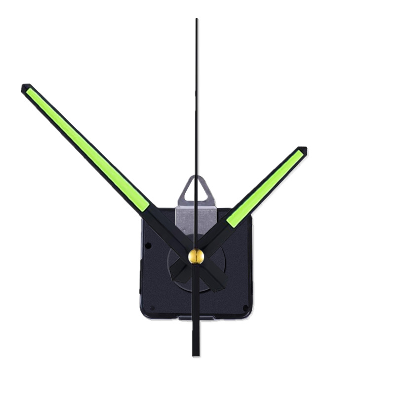 금속 발광 포인터 빛나는 시간 손 손 두 번째 손 벽 시계 코어 포인터 액세서리 시계 CLOC 머리카락 세대