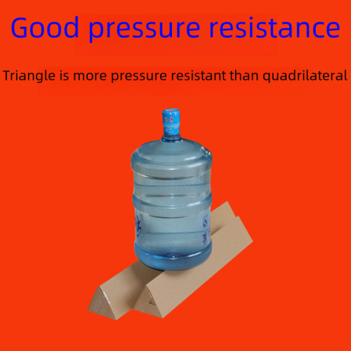 Triangle cardboard express packing shipping umbrella windshield fishing rod long strip cardboard wholesale custom