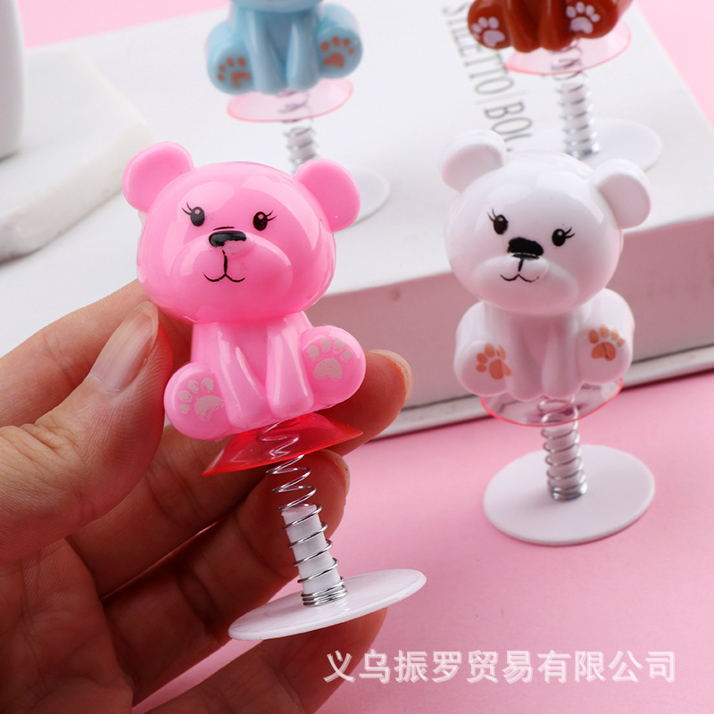 undefined6 Spring Little Bear originality novel Tricky lovely Cartoon bounce spirit Expression a doll Child gift childrenundefined