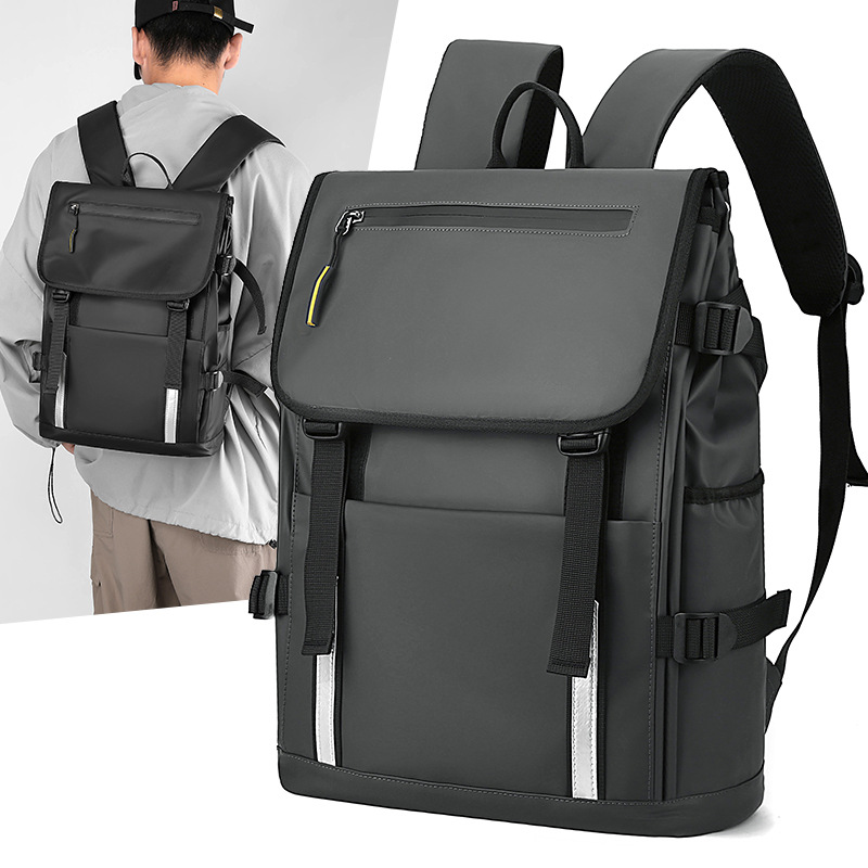 Demi-season universal capacious backpack