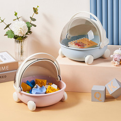 かわいい揺りかごのデスクトップの収納ケース防塵玄関の置物の鍵収納パレットの雑品のおもちゃの収納ケース