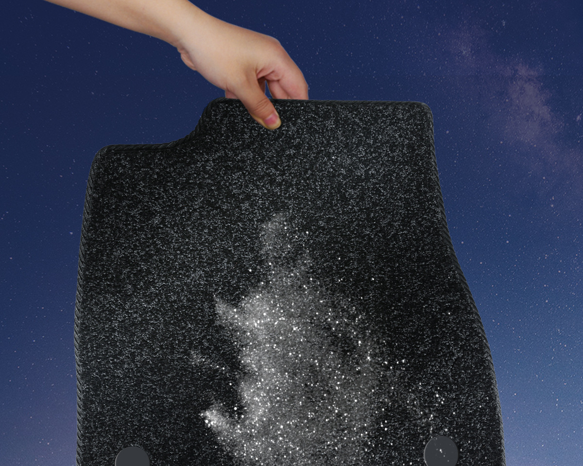 Car floor mats for AITO M9, TPE, double layer
