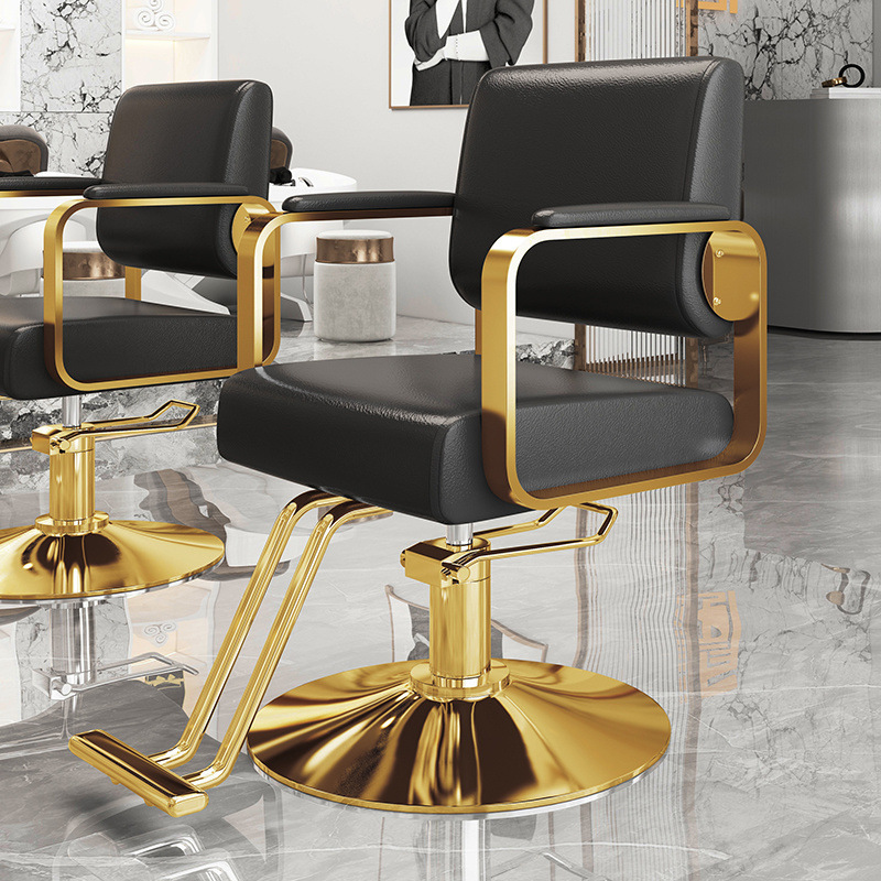 silla de peluquería silla de peluquería salón de peluquería taburete de corte de cabello especial de alta calidad taburete de elevación rotativo silla de peluquería al por mayor