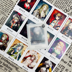 Return to the Future 1999 LOMO Card 40 Sheets Fourteen Line Poetry Star Antimony Mistletoe X Anime Game Instax Film
