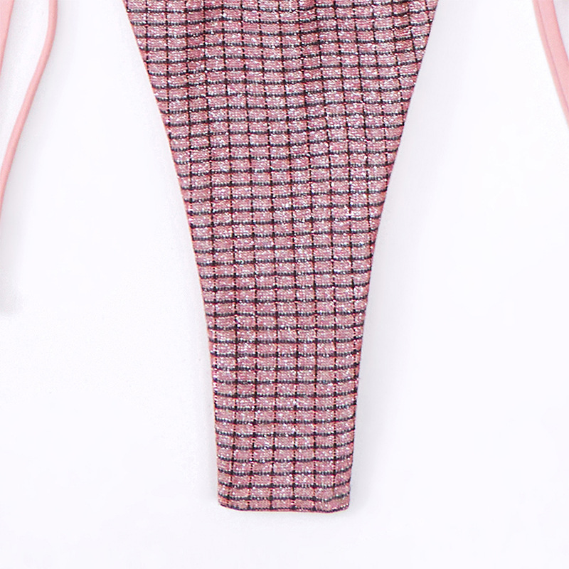 210g Weight Sexy Feel Of Sensation Low Waist Panties Waist Bikini Panties Style Bra&Panty Set Bra Category Polyester Fabric Type 2 Pieces Set Quantity Swimming Pool, Beach Occasion Stripe, Solid Color Pattern Triangle Cup Bra Cup Women's Gender Women's Stripe Solid Color 2 Pieces Set Bikinis Swimwear 26