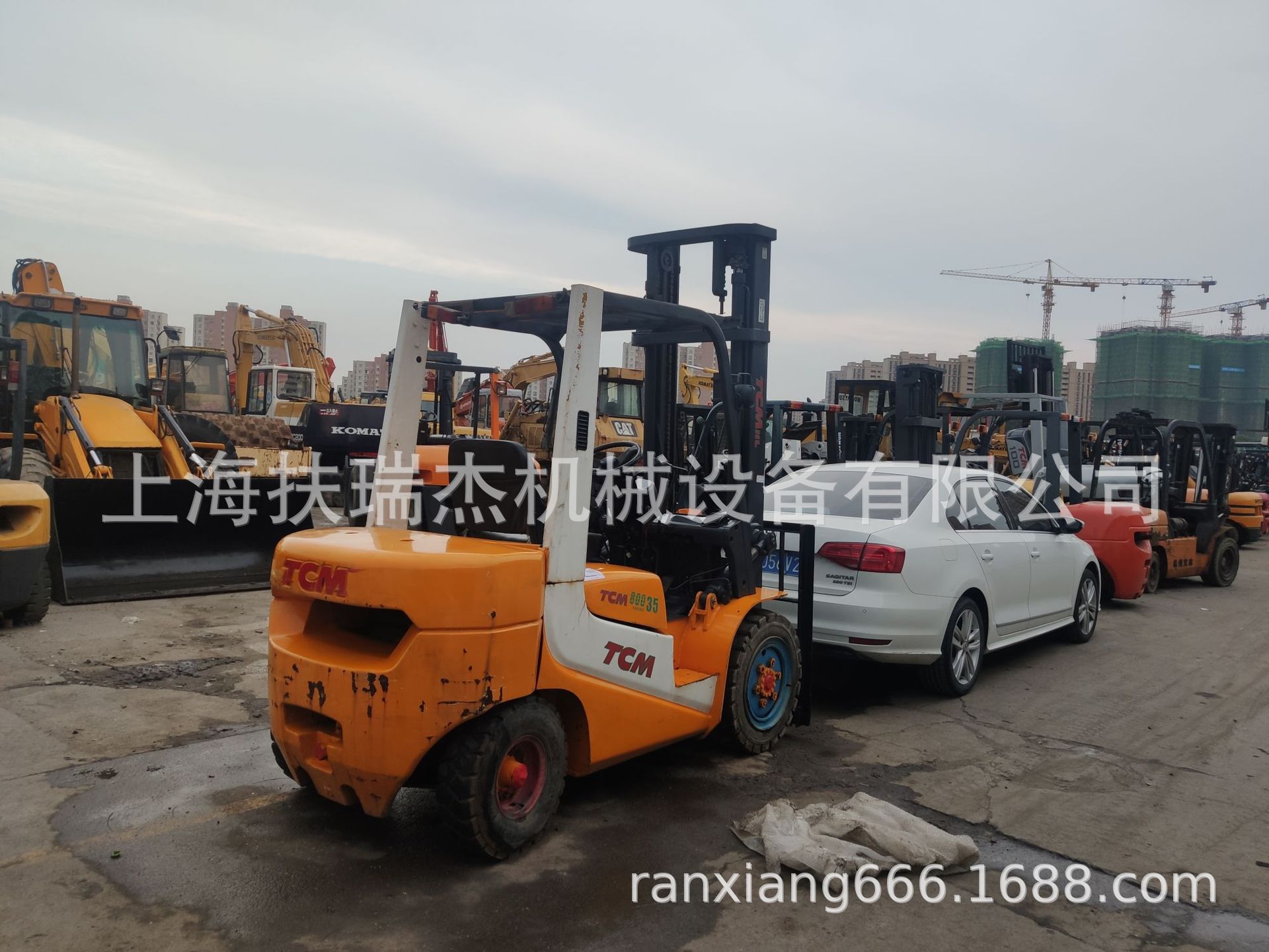 二手 TCM3吨柴油叉车 TCM叉车 柴油叉车 2吨 3吨 5吨 8吨