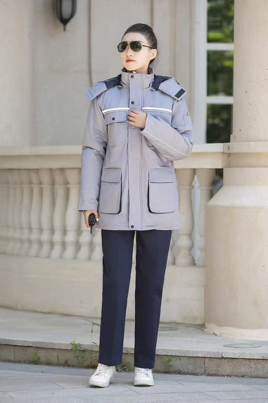 冬季棉服棉衣劳保服加厚防寒棉袄外套耐磨汽修工厂冷库丝绵劳保服|undefined
