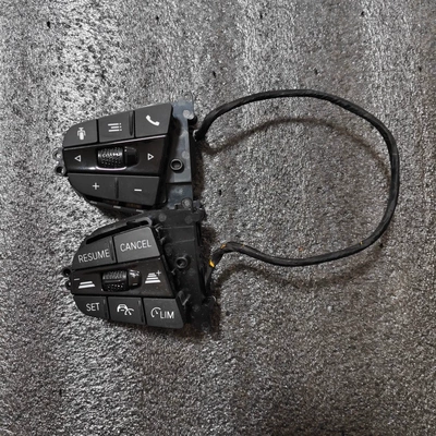 Suitable for BMW 1234567 series G30G38 multifunction steering wheel ACC button BDC2 BDC3 cruise control switch (Steering wheel) - black-high-end-version