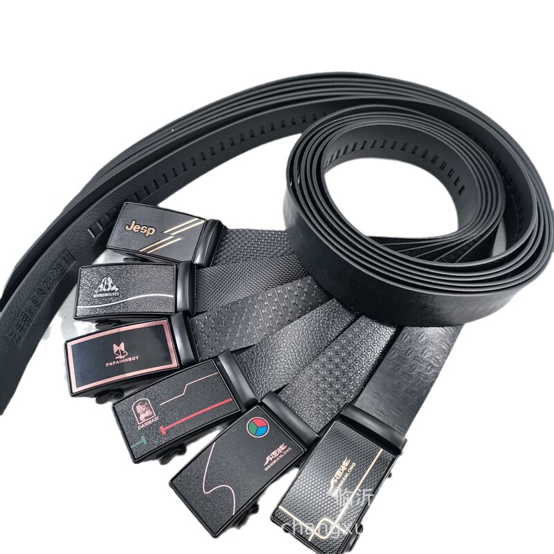 Factory wholesale men's belt aviation belt beef belt than cowhide cattle night market stall supply automatic buckle