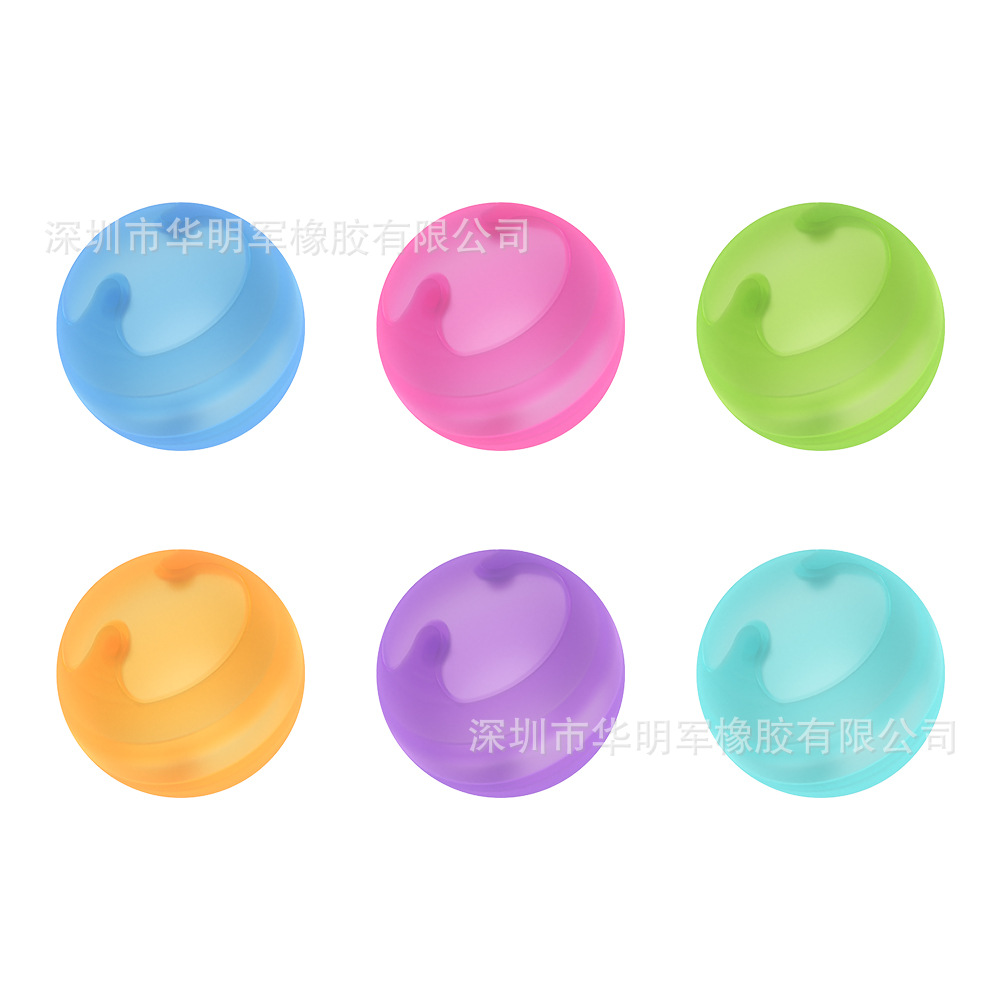 Balón de agua de silicona transfronterizo reutilizable inyección rápida de agua juguetes de agua para niños juguetes de piscina