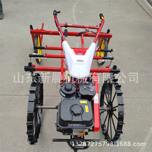 红薯土豆起垄施肥机 农田蔬菜盖地膜机汽油自走式覆膜机