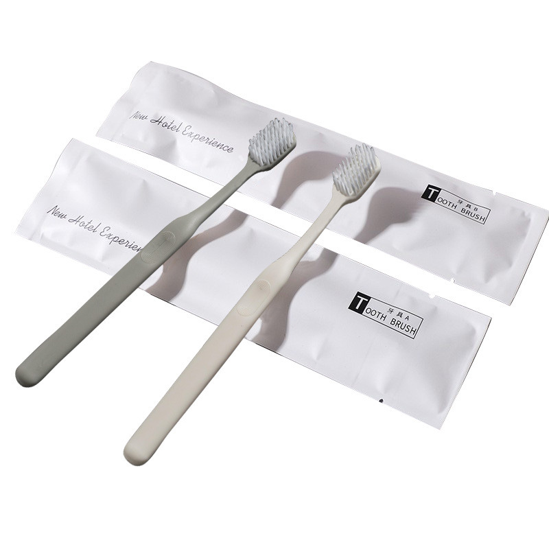 スターホテル用品 バスアメニティセット ホテル・B&B専用使い捨て歯ブラシ 歯磨き粉セット付き シンプルストーンペーパー|undefined