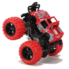 兒童玩具車四驅越野車男孩車車玩具慣性車小孩助力小汽車寶寶小車