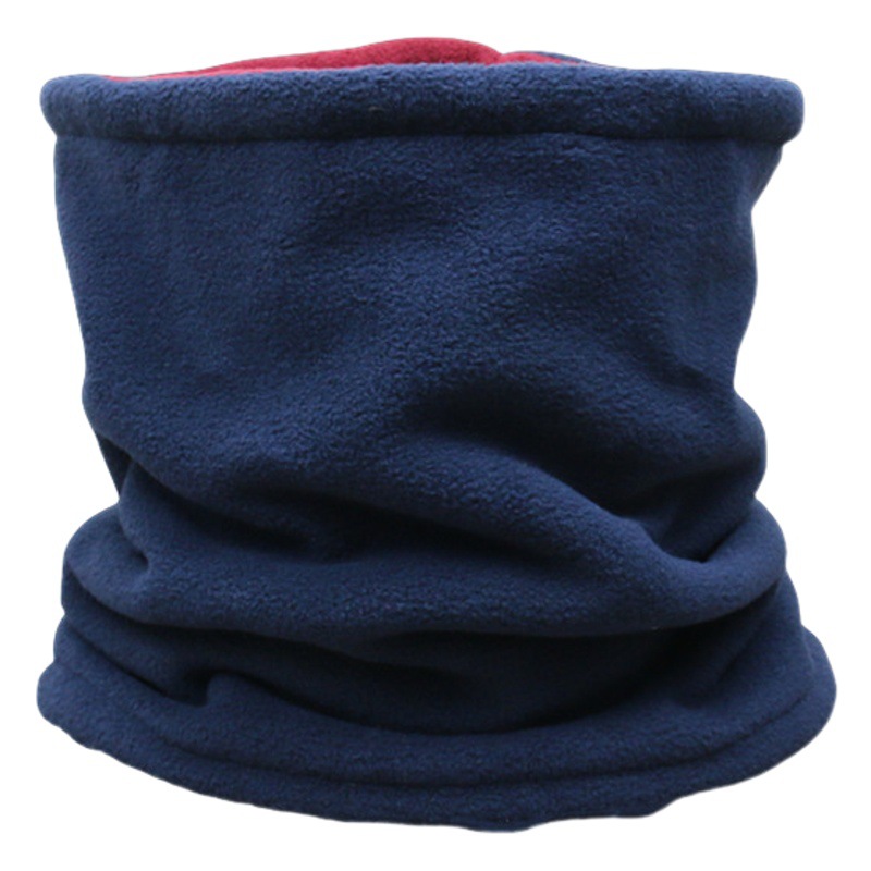 Manduo winter warm scarf men's outdoor windproof riding mask double-sided thickened polar fleece collar wholesale