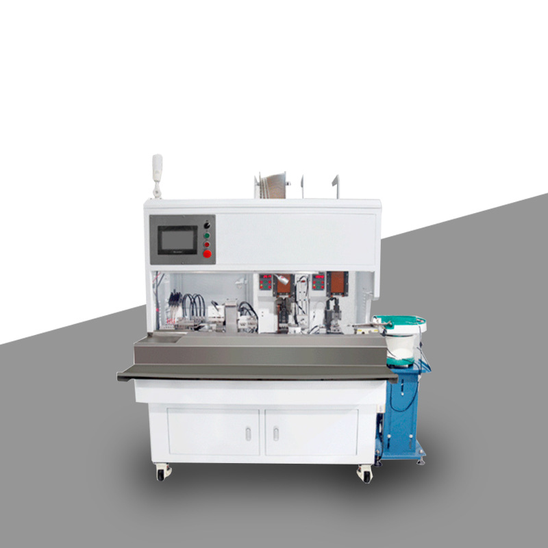 多芯护套线剥打机 全自动四芯护套线剥皮打端子一体机