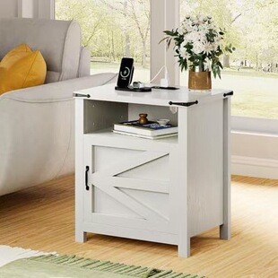 Cross-Border Export Amazon Customized Bedside Table K-Shaped Door Home Bedroom Wall Cabinet Factory Customization