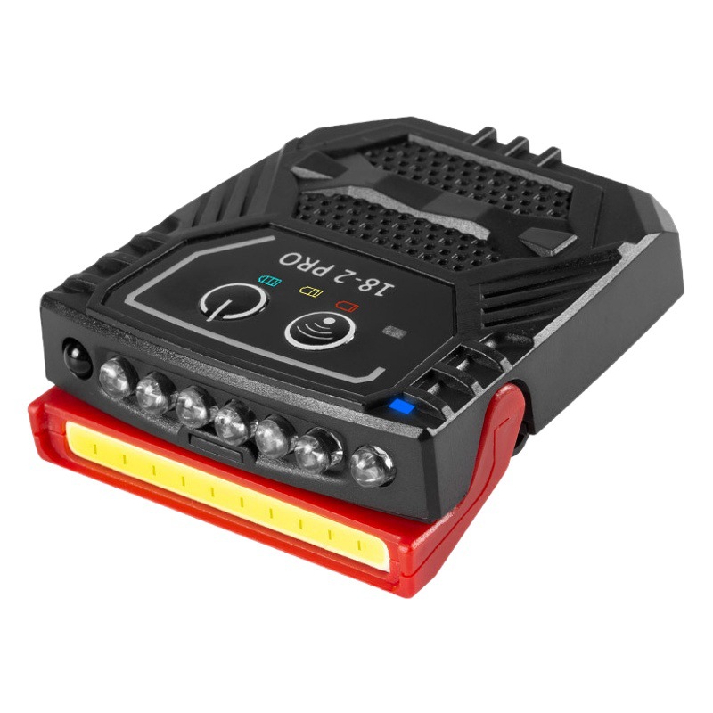 Transfronterizo nuevo LED de inducción faro tapa de la pesca clip de luz de la noche fuerte luz recargable ultra-larga resistencia headwear linterna