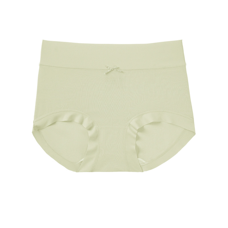 50 ropa interior modal de seda de morera de cintura alta 7A antibacteriana ropa interior modal de cintura alta para mujer ropa interior de talla grande refrescante