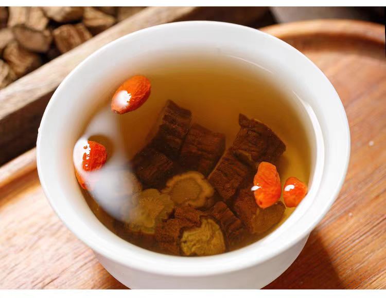 Xu Duan (Dipsacus asper) — Dried Sichuan Teasel Root, 500g Food Herb for Soup & Tea in use