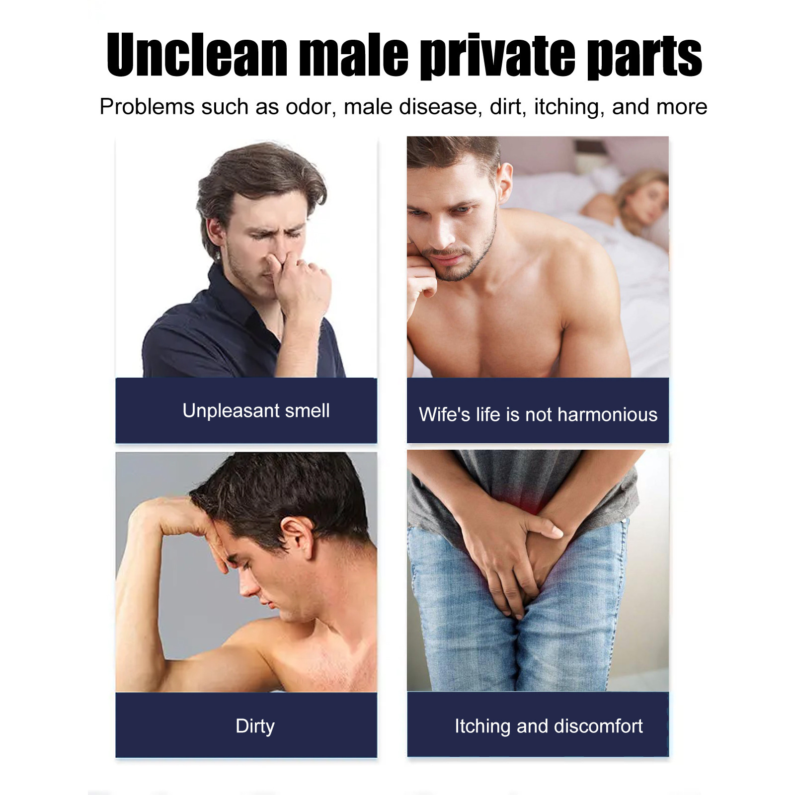 North Moon moška praskasta nega za odpravljanje vonja in srbenja, osvežitev in nežno nego za zasebno nego praskanja_voghion.com