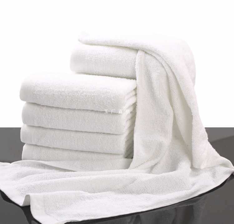 ✅ Pure Cotton White Towel Pedicure Bath Towel Pure White 50g 60g Tile Floor Cleaning Small White Hair