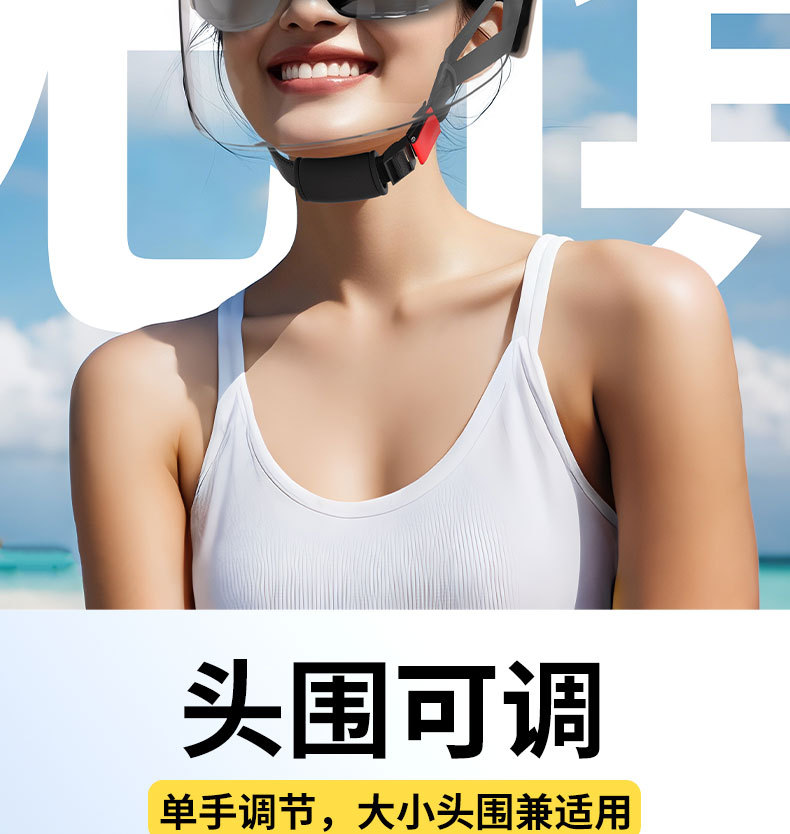 New National Standard Certified Dual-Mirror Electric Motorcycle Helmet for Women and Men, Electric Scooter Half Helmet, Summer Sun Protection Safety Helmet
