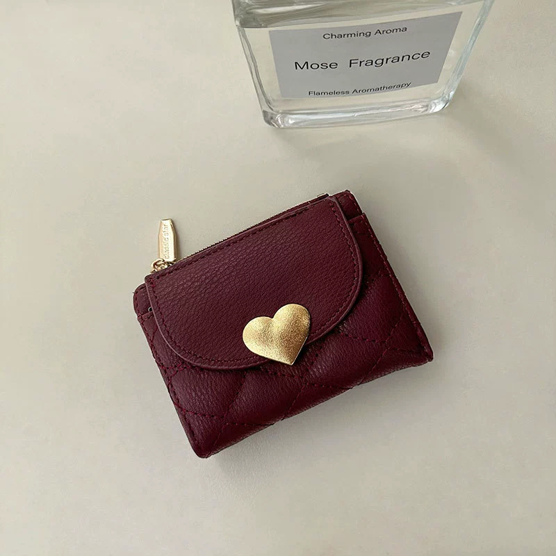 Wallet, short shoulder bag, small capacious folding card holder, 2023 collection