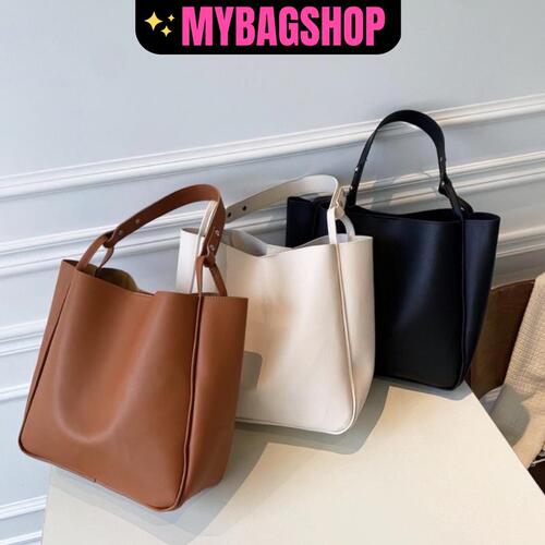 New style simple tote bag, women's large capacity shoulder bag, fashionable all-matching commuting bag, Korean handbag