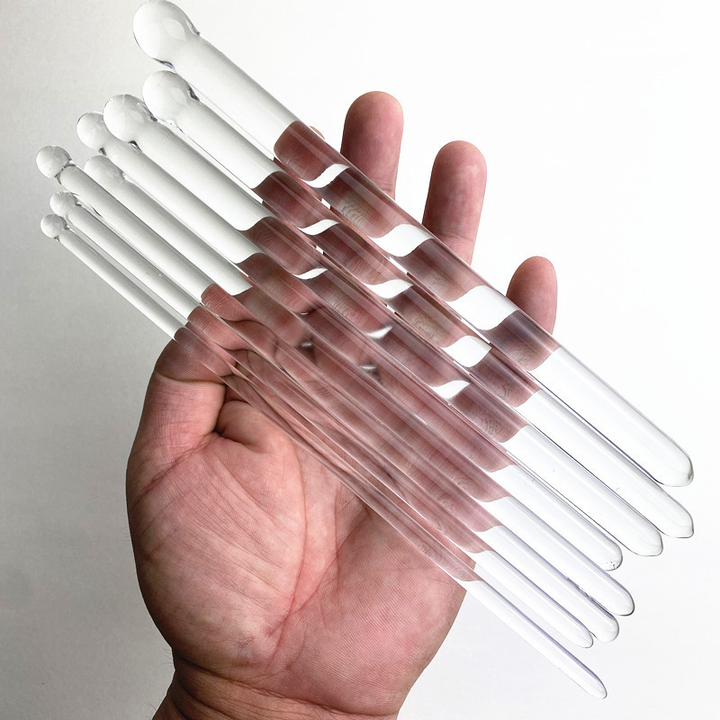 Men's Long Smooth Horse Eye Stick Urethra Women's Stick Glass Stick Glass Stick Urine Plugging Adult Products Sex Products