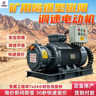 KCB-132(1140)矿用磁阻调速电机 启动转矩大 开关磁阻调速电机