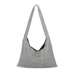 潮流時尚晚宴單肩女包包  2024夏季新款背心包氣質百搭街拍腋下包