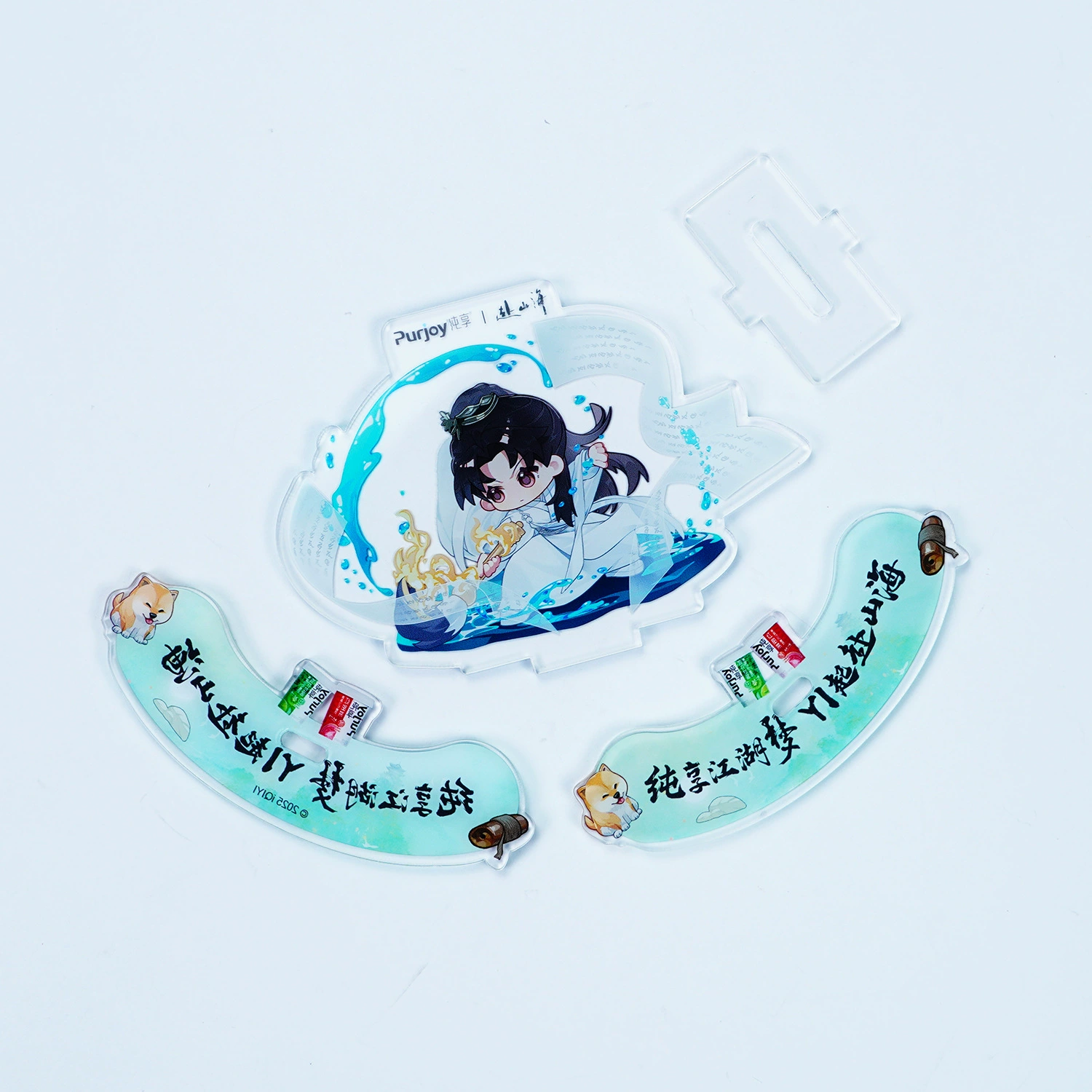 Аcrylic cartoon baby rocker, pendant, custom-made, handmade