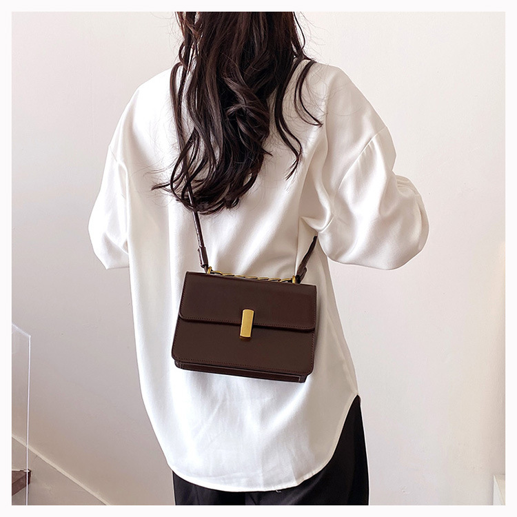 New Wave Korean Fashion Shoulder Square Bag display picture 11