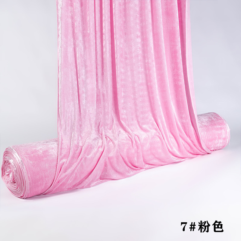 婚礼金丝绒布幔红色绒布舞台幕布婚庆背景布置纱幔网红打卡背景幔|undefined