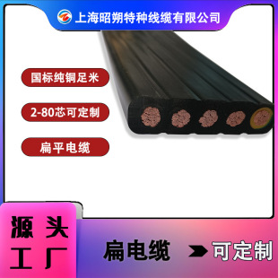 Tvvb Flat Cables, Yffb Flat Cables, and Other Cables for Crane Applications Can Be Customized and Produced by the Source Factory