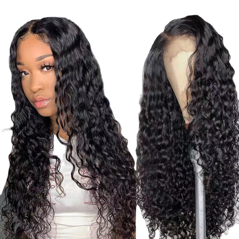 [Cross-Border Ready Stock] Yaki Straight Hair Ice Silk Hairband Headgear Export European and American Headscarf Wig Headband Wig