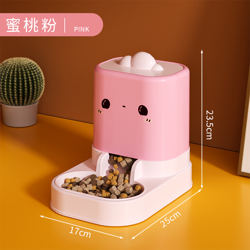 Alimentador automático de agua para gatos y mascotas, tazón para gatos y perros, tazón para gatos y perros de alta capacidad, barril de almacenamiento de grano, bebedor de agua para perros