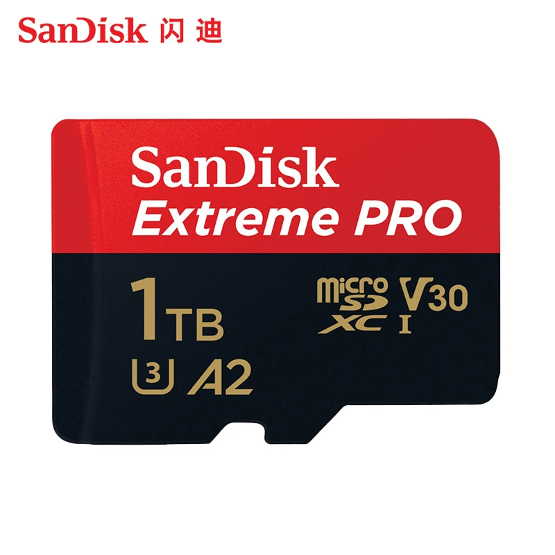 Ночную A2 1TB TF (MicroSD) карта памяти V30 U3 4K supreme супер‑быстрая карта памяти применима