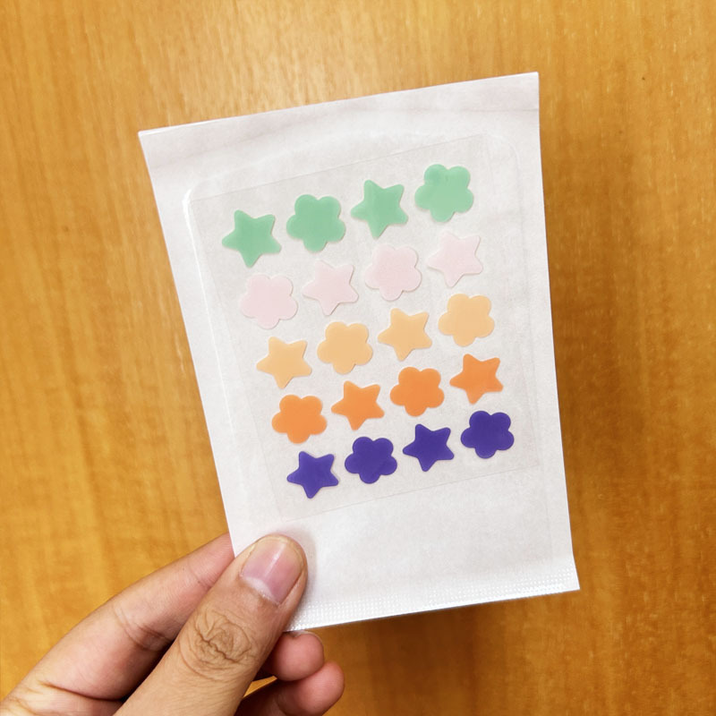 오색별 + 꽃잎 20개