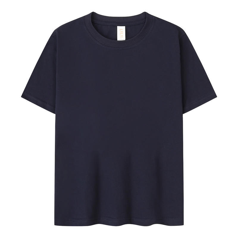 Solona camiseta para niños transfronteriza talla grande de moda manga corta suelta cuello redondo media manga camiseta de algodón helado logo impreso personalizado