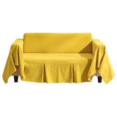 Wholesale 100% Cotton Fabric Sofa Cover 5ZV7 Full Cover Anti-Hair Cling Sofa Blanket Universal for All Seasons 2022 New Arrival