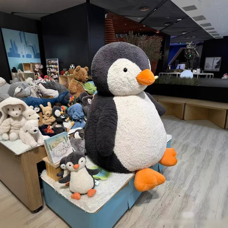 Extra-Large Peanut Penguin 96cm Plush Toy Doll Birthday Gift Wholesale in Stock