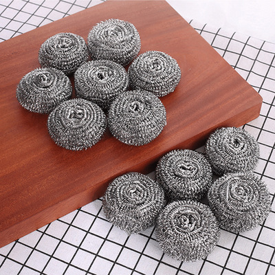 wholesale clean Strength decontamination Large Metal Steel ball household kitchen Pots and pans clean Pot Brush