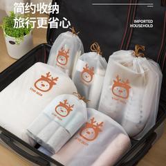 靴収納袋防塵防湿ロープポケット学生寮整理靴袋旅行自封袋卸売り