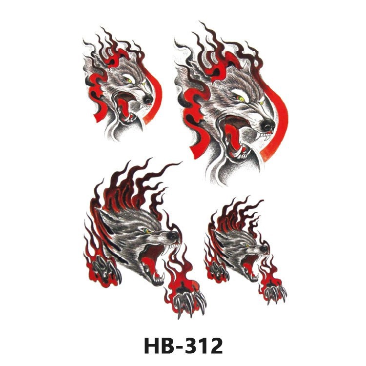 Nuevo color impermeable tatuaje calcomanía brazo medio brazo completo tatuaje pegatina fábrica directa al por mayor entrega tatuaje