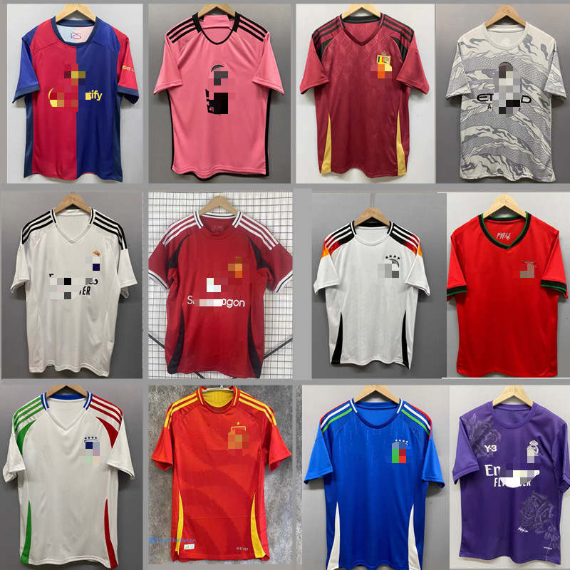 2425 Season Thai Version Football Uniform America European Cup National Team Uniform Barcelona Game Training Uniform Football Uniform