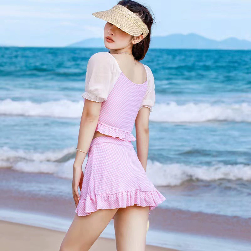 Sexy swimwear for elementary school students for swimming, internet celebrity, fitted, wholesale